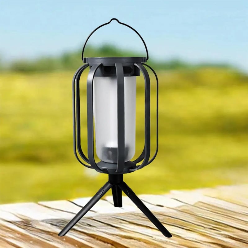 Solar lantern outdoor light with 4 Modes