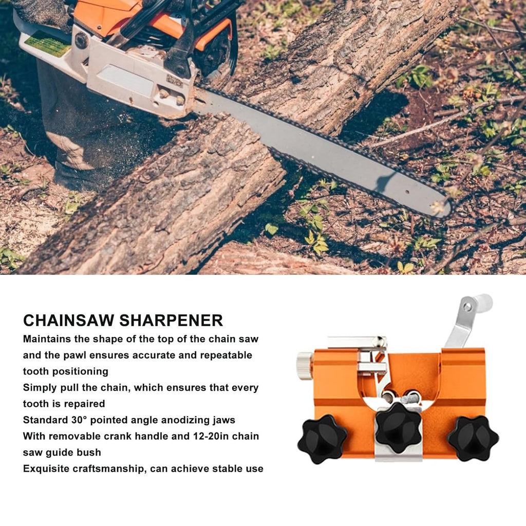 Multipurpose Portable Chain Saw Blade Sharpener