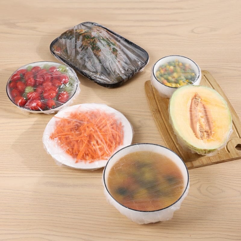 Disposable Plastic Wrap Cover/100pcs