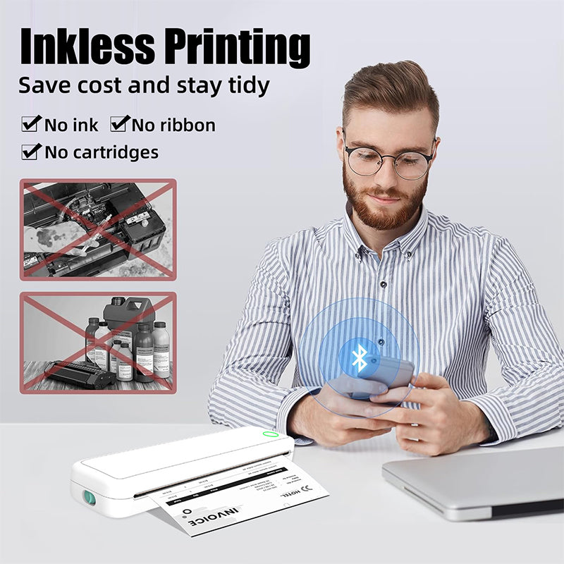 Wireless Bluetooth Thermal Printer