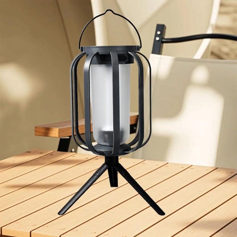 Solar lantern outdoor light with 4 Modes