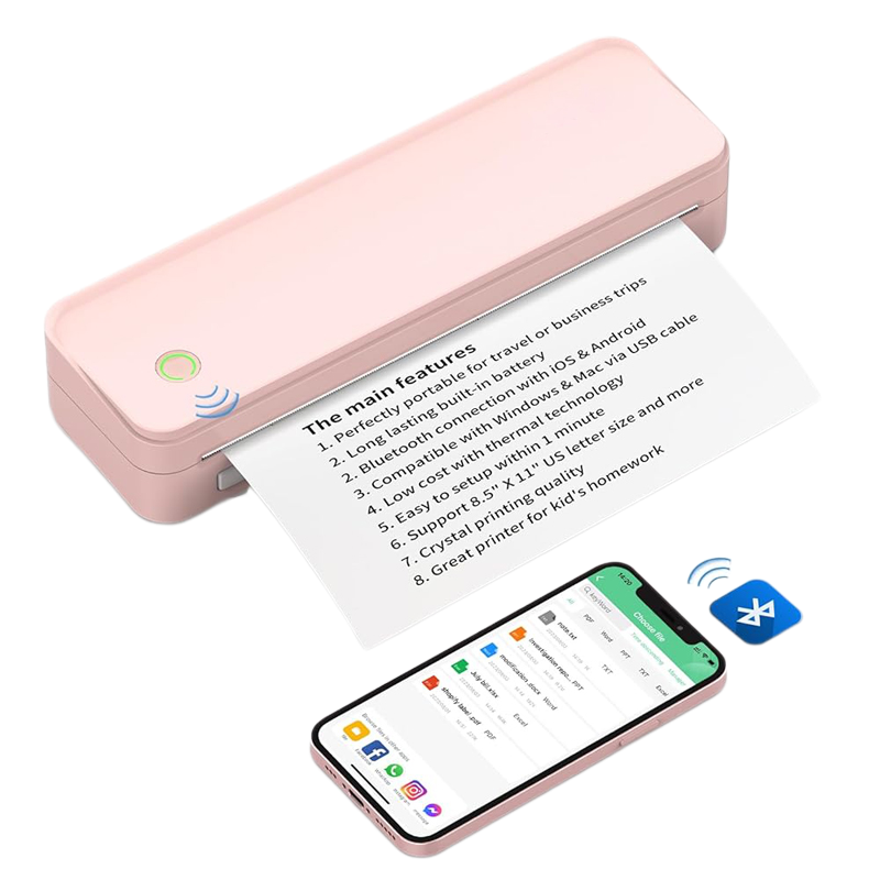 Wireless Bluetooth Thermal Printer