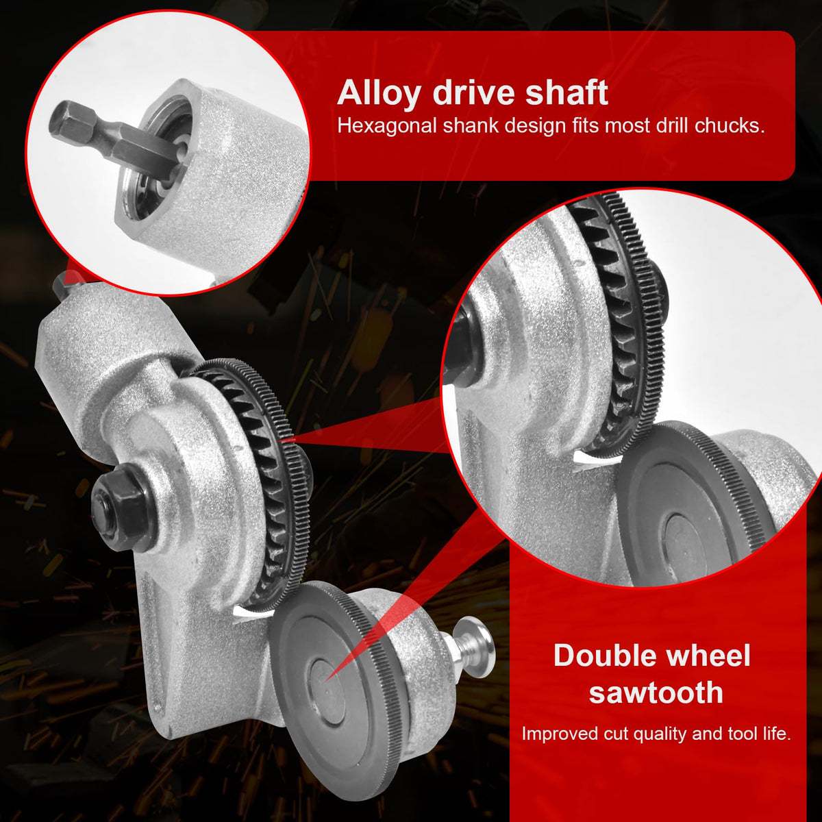 Electric Drill Plate Cutter
